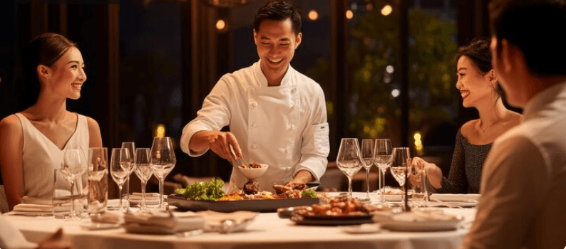 Dinner with Private Chef Seminyak Bali