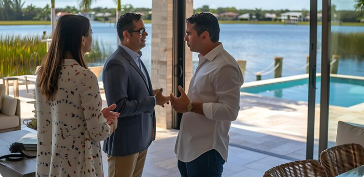 Talk with concierge villa bali